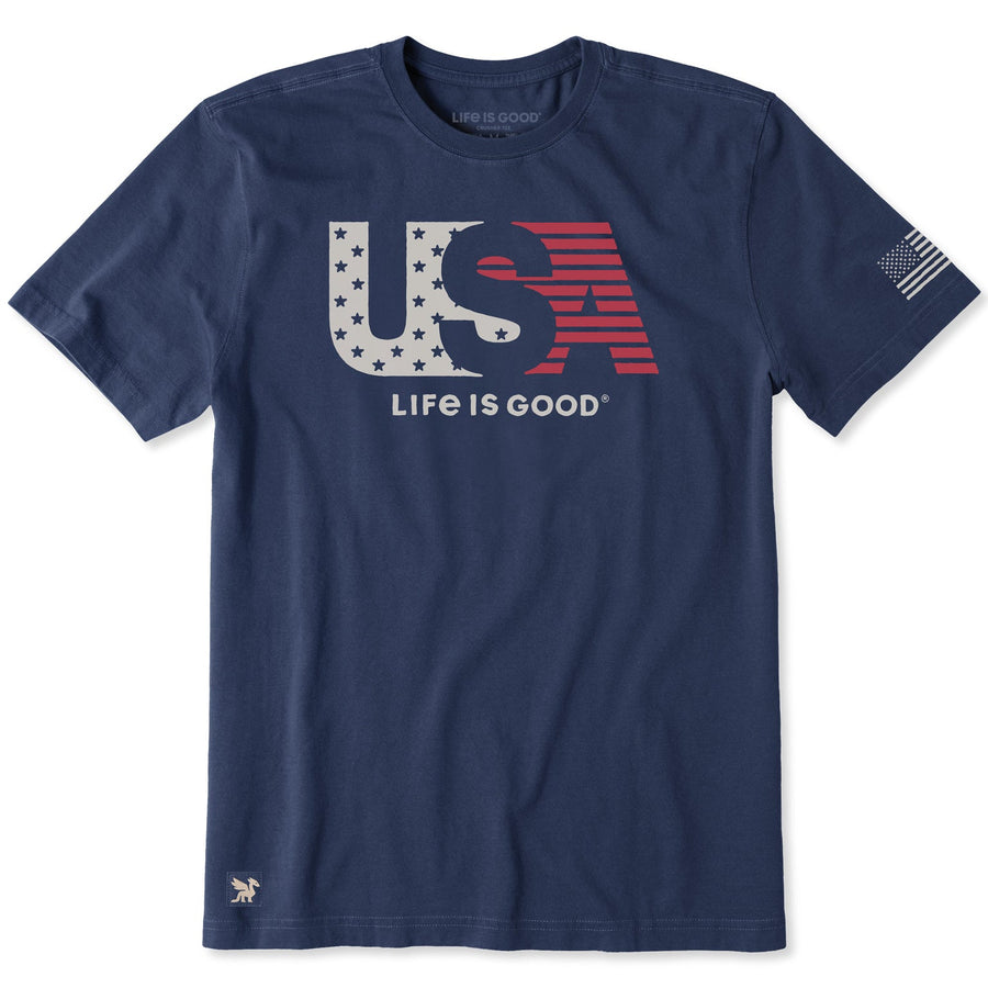 USA FLAG CRUSHER TEE
