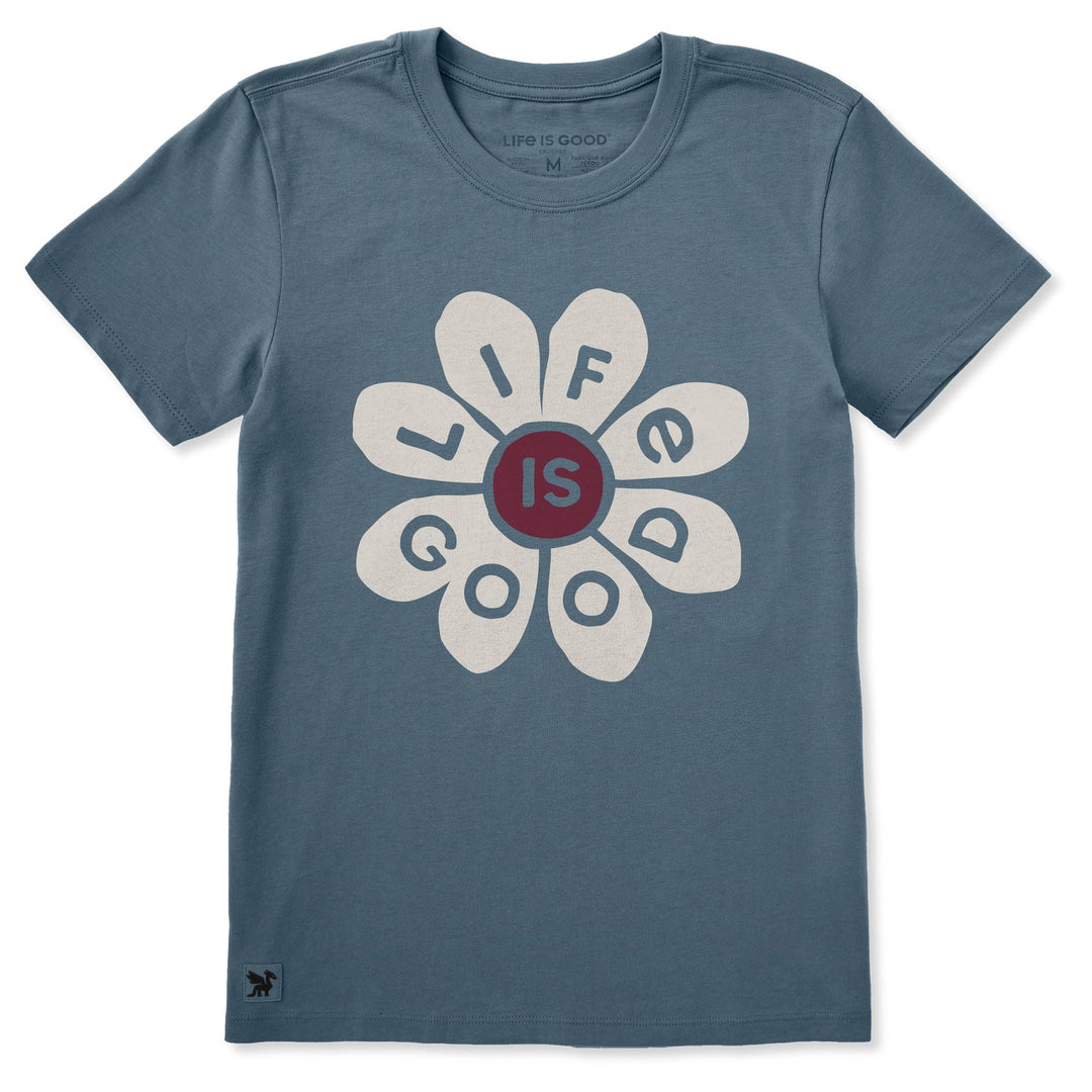 LIFE IS GOOD DAISY CRUSHER TEE