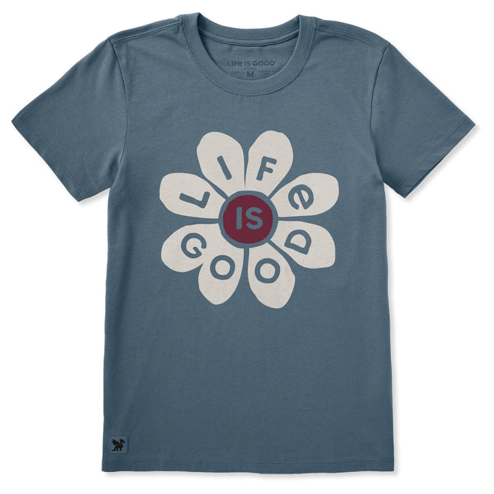 LIFE IS GOOD DAISY CRUSHER TEE
