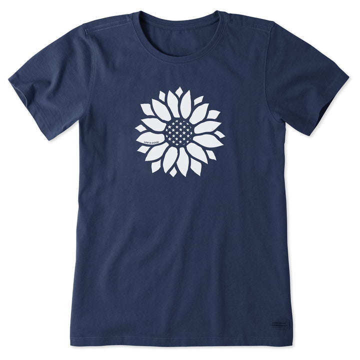 PATRIOTIC SUNFLOWER CRUSHER-LITE TEE