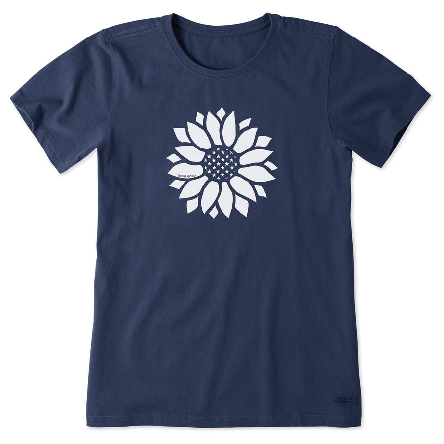 PATRIOTIC SUNFLOWER CRUSHER-LITE TEE
