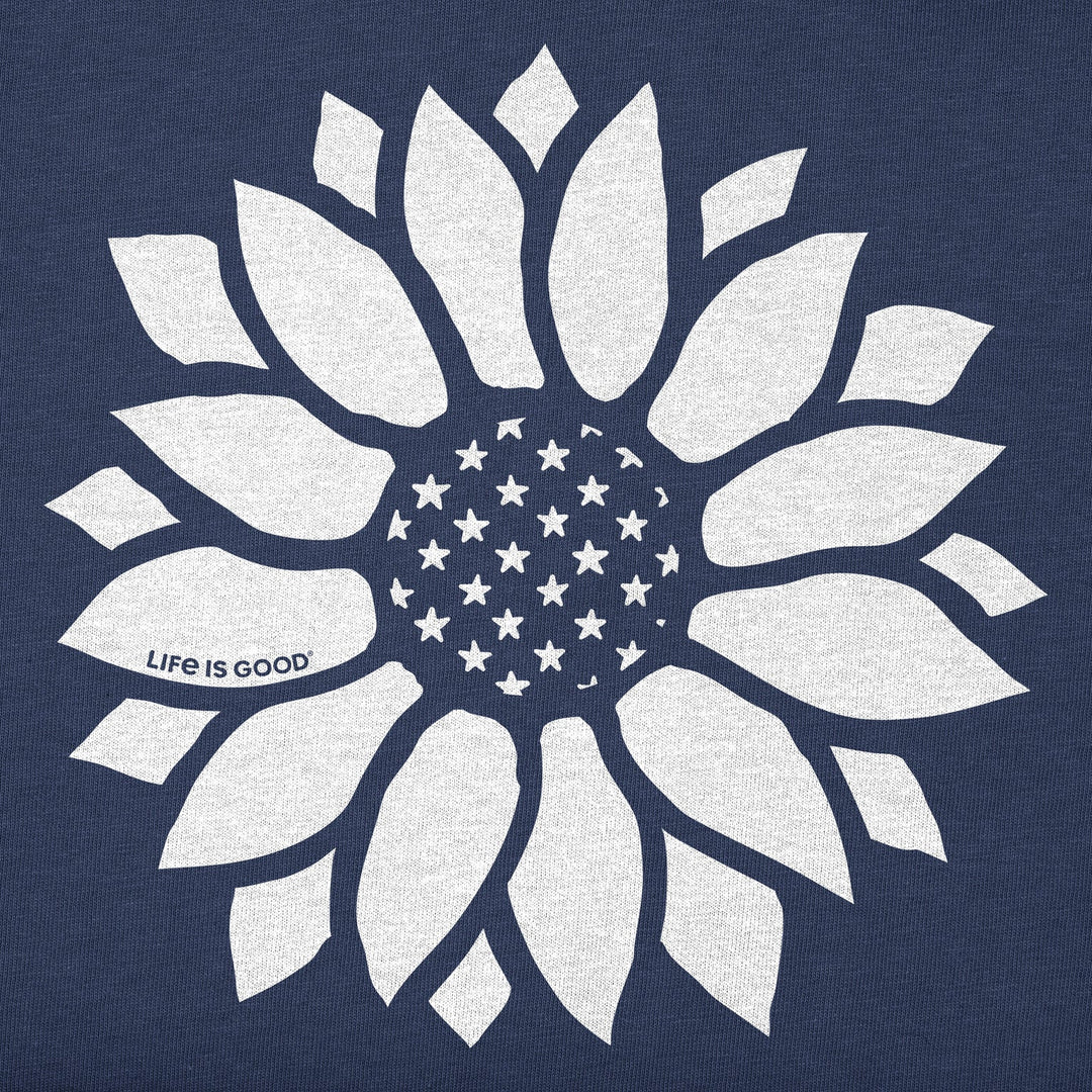 PATRIOTIC SUNFLOWER CRUSHER-LITE TEE