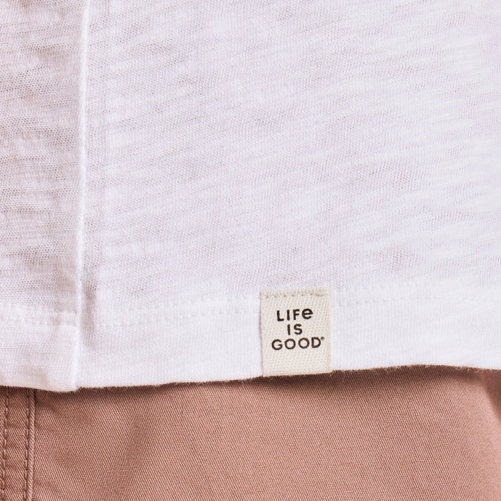 CLOUD WHITE SLIM FIT TEE