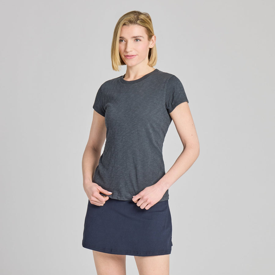FADED BLACK SLIM FIT TEE
