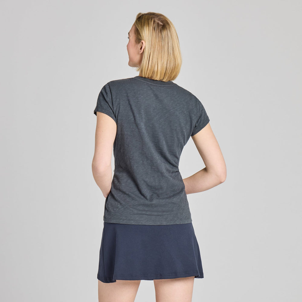 FADED BLACK SLIM FIT TEE
