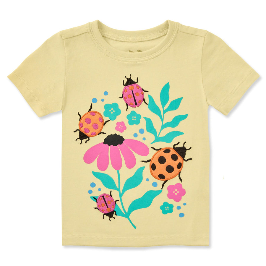 TODDLER LADYBUG GARDEN CRUSHER TEE
