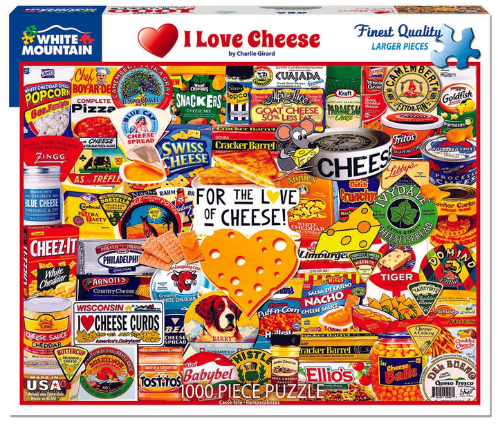 I LOVE CHEESE PUZZLE