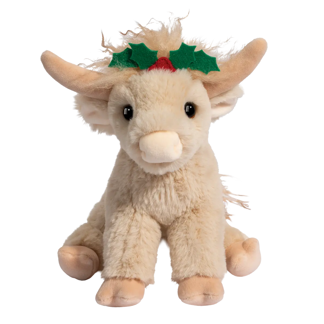 LADDIE MINI HOLIDAY HIGHLAND COW