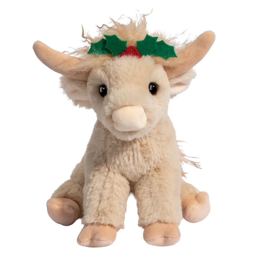 LADDIE MINI HOLIDAY HIGHLAND COW
