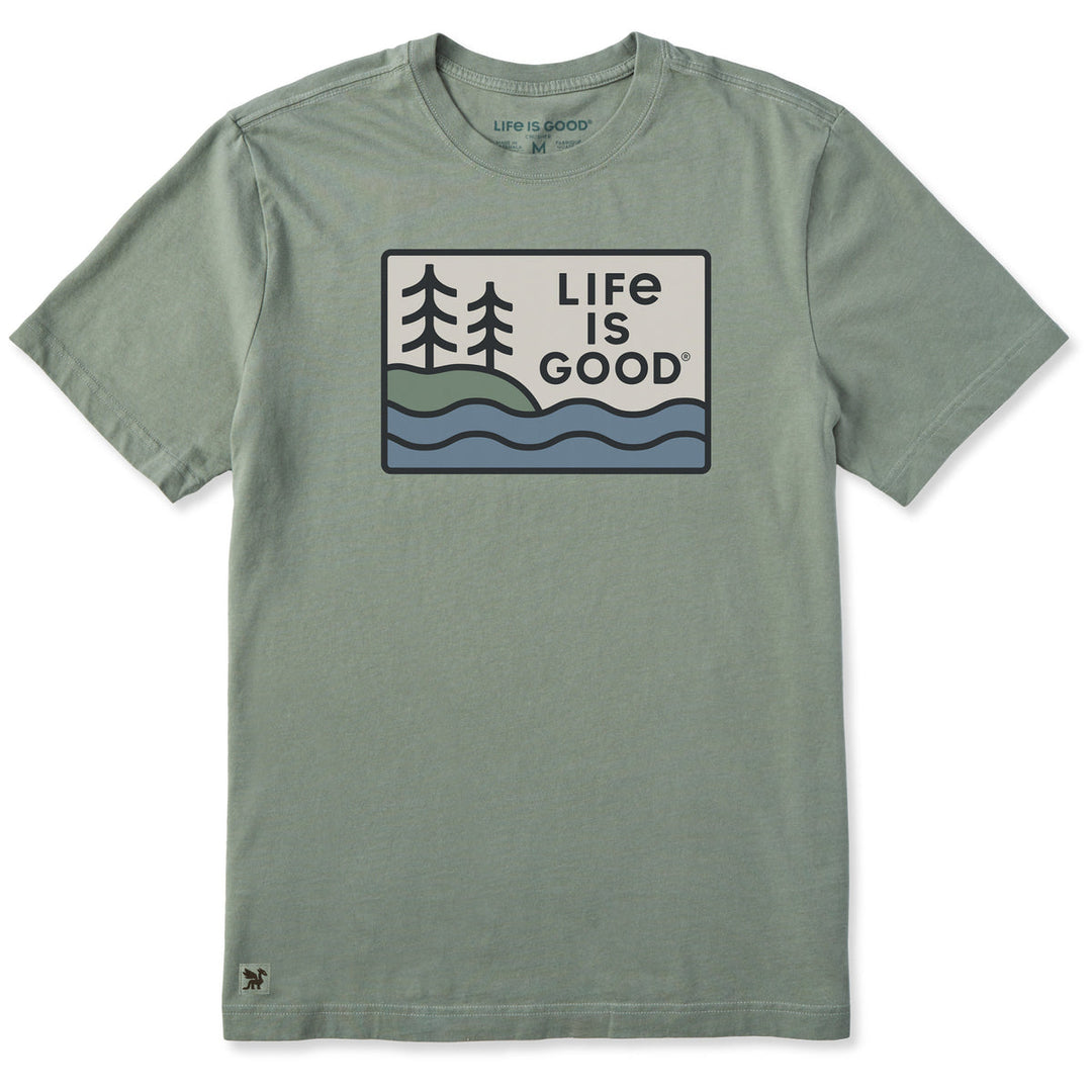 WAVES & PINES CRUSHER TEE