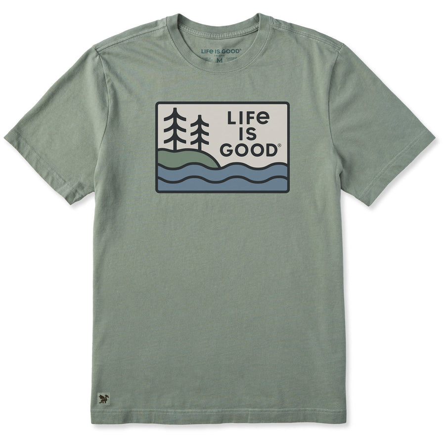 WAVES & PINES CRUSHER TEE
