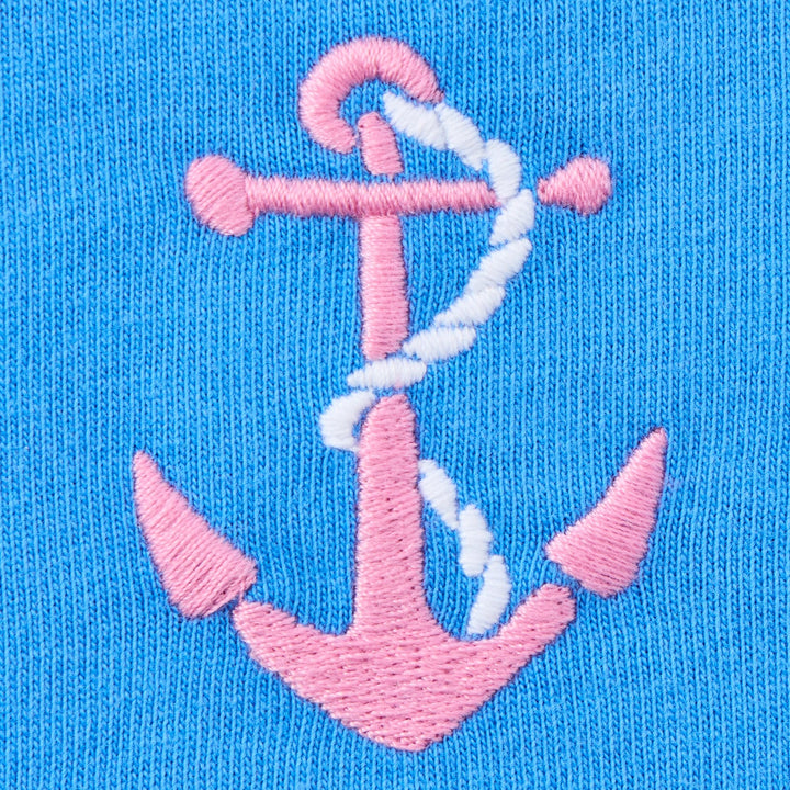 EMBROIDERED ANCHORS AWAY CRUSHER TEE