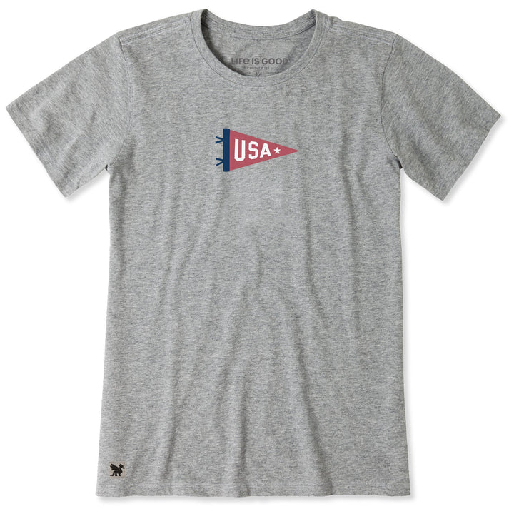 WOMEN'S USA PENNANT CRUSHER-LITE TEE