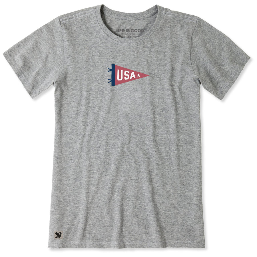 WOMEN'S USA PENNANT CRUSHER-LITE TEE
