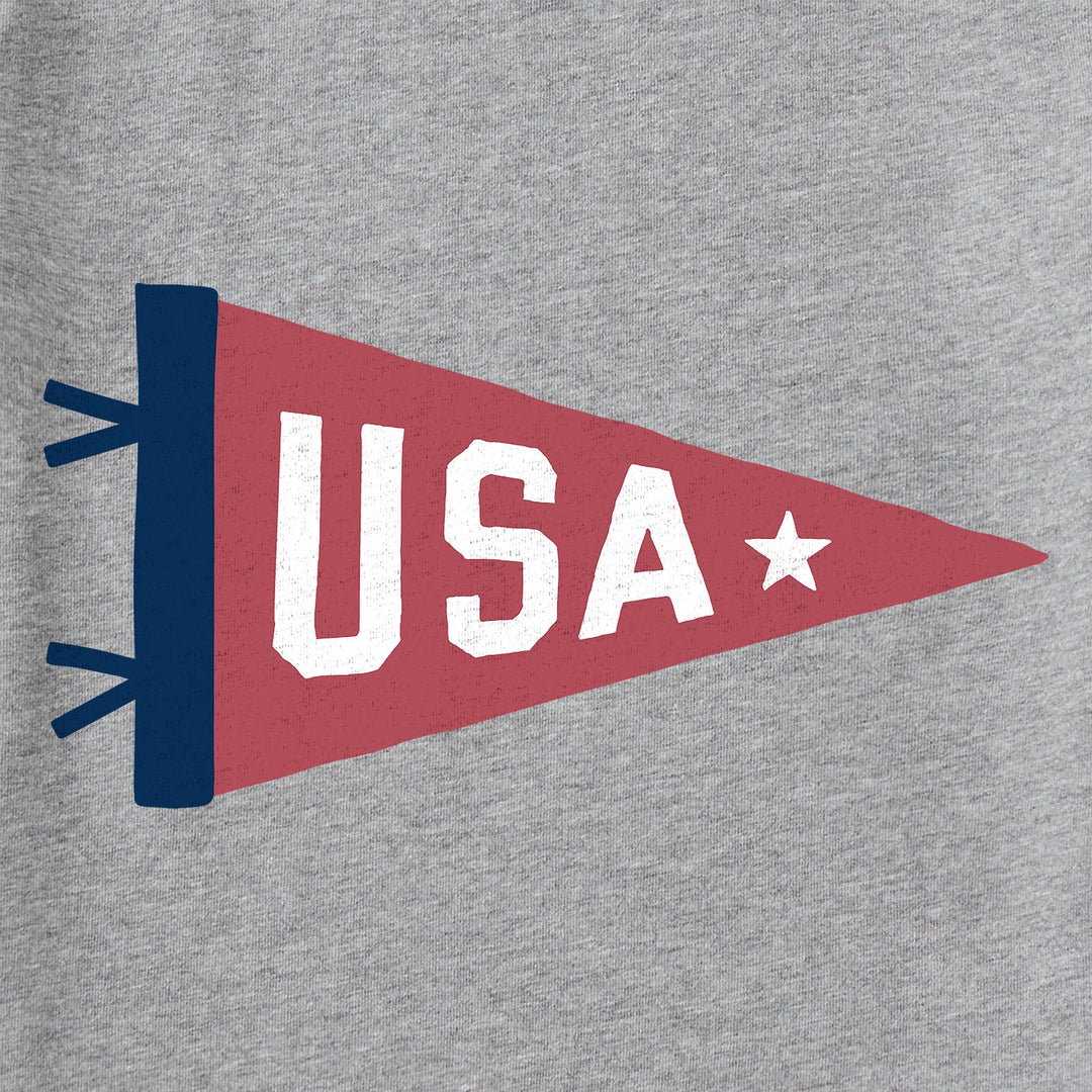 WOMEN'S USA PENNANT CRUSHER-LITE TEE