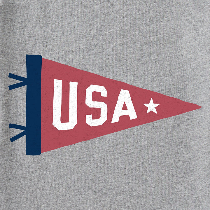 WOMEN'S USA PENNANT CRUSHER-LITE TEE