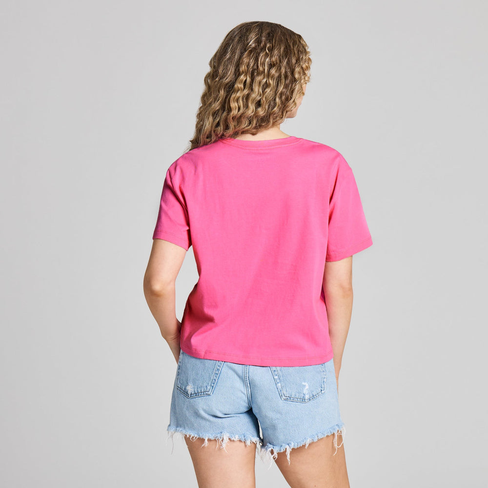 HIBISCUS ROW S/S CRUSHER BOXY TEE
