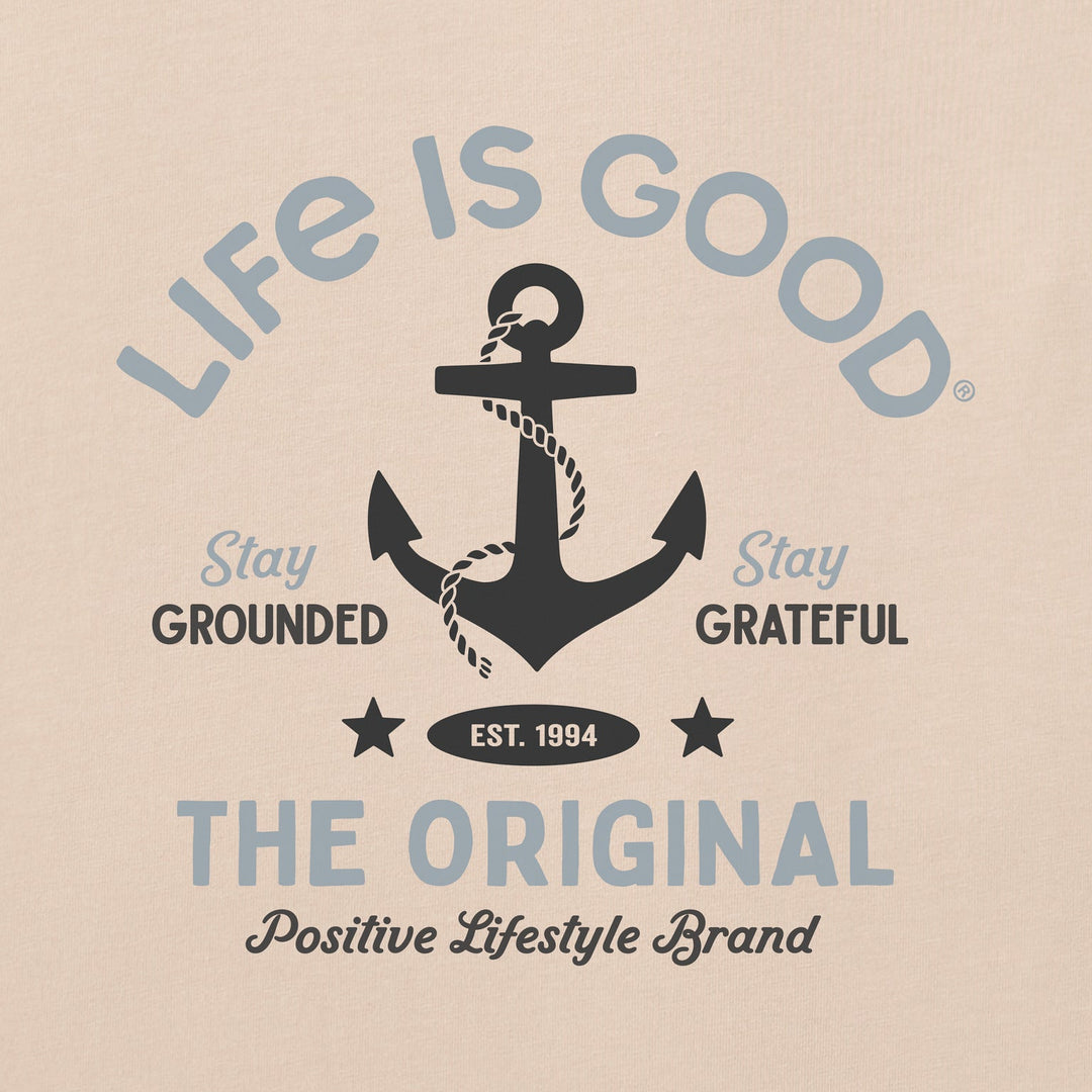 STAY GROUNDED ANCHOR CRUSHER BOXY TEE