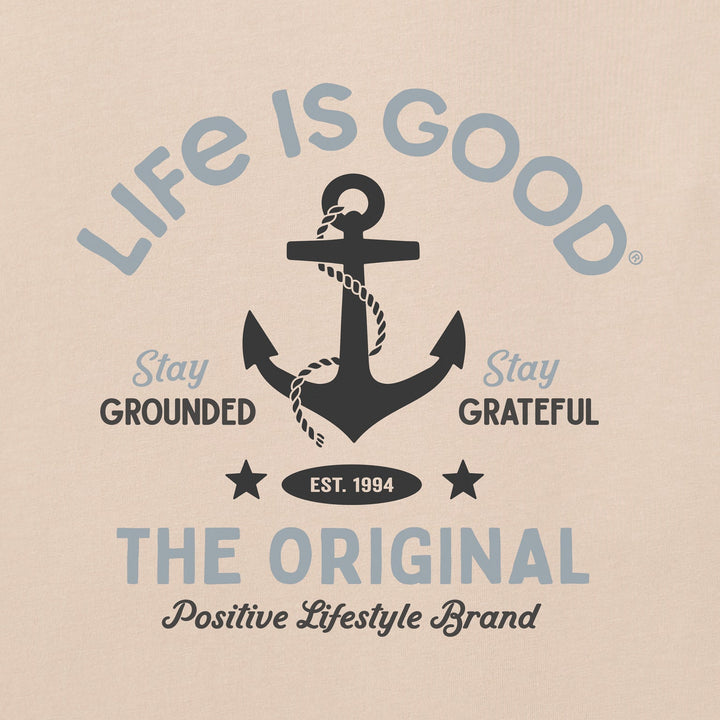 STAY GROUNDED ANCHOR CRUSHER BOXY TEE