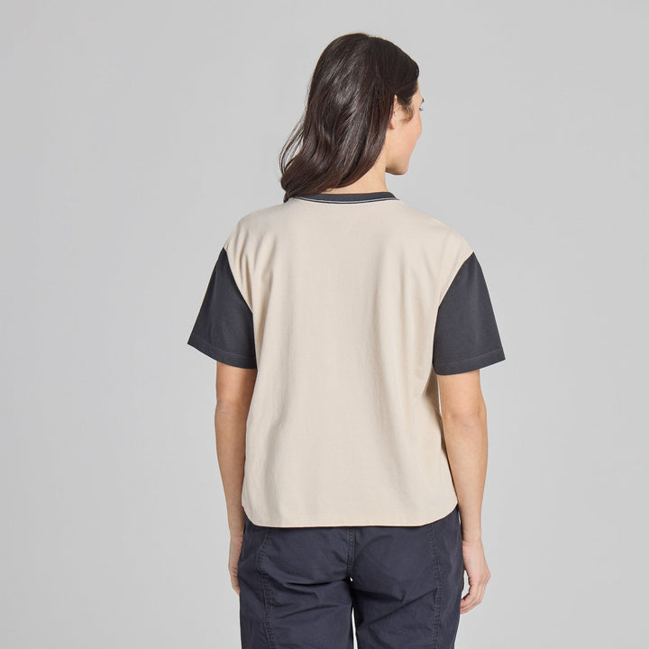 BREATHE MORE LOTUS BOXY CRUSHER TEE