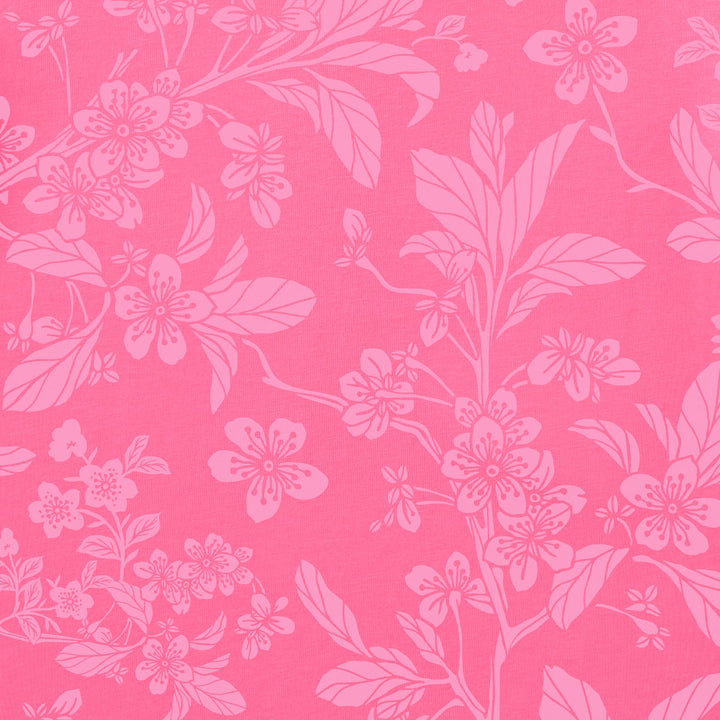 TODDLER CHERRY BLOSSOM PATTERN CRUSHER DRESS