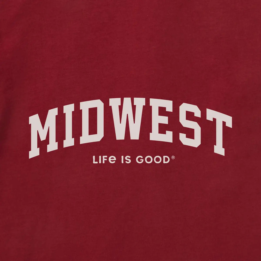 WOMEN'S MIDWEST ARCH SHORT SLEEVE CRUSHER TEE
