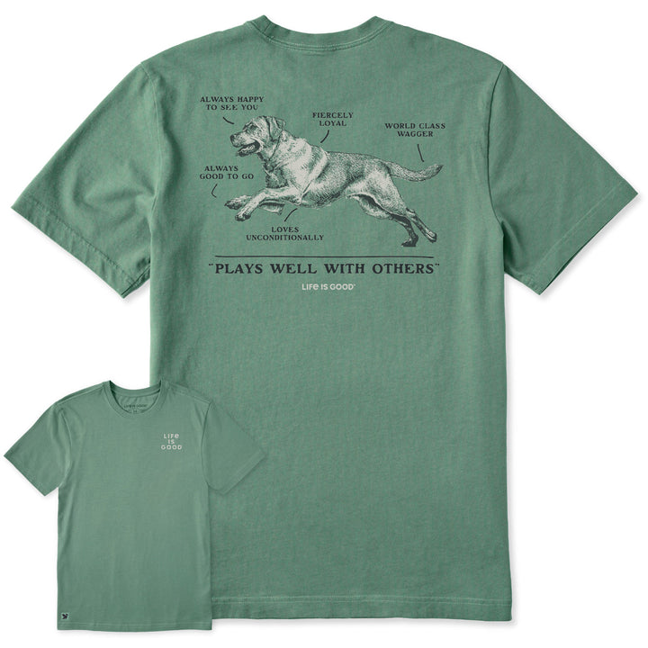 ANATOMY OF A BEST FRIEND CRUSHER TEE