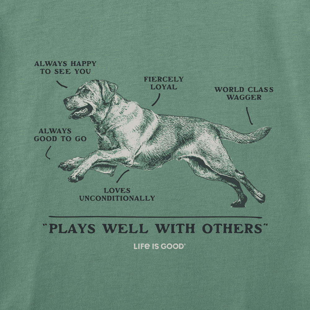 ANATOMY OF A BEST FRIEND CRUSHER TEE
