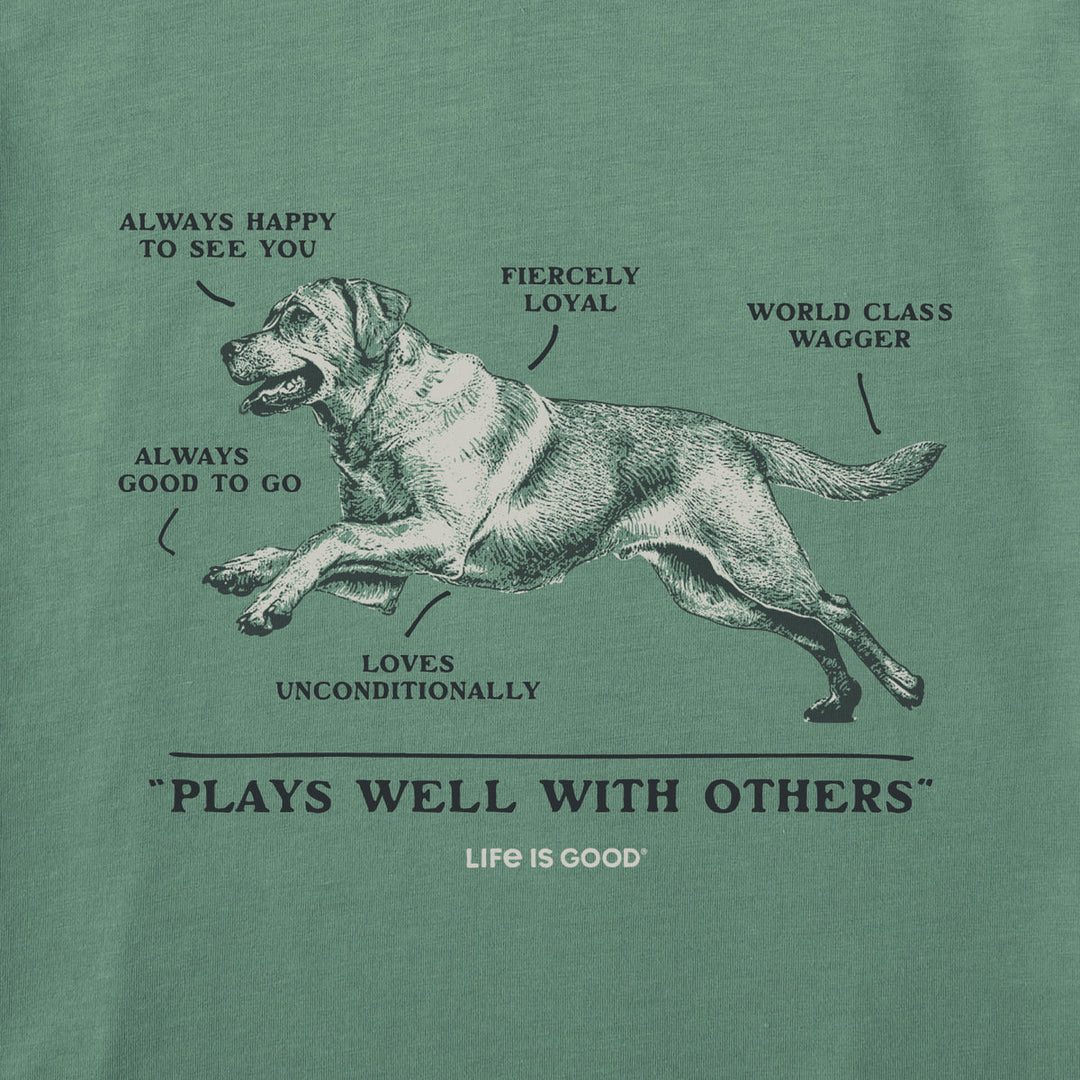 ANATOMY OF A BEST FRIEND CRUSHER TEE