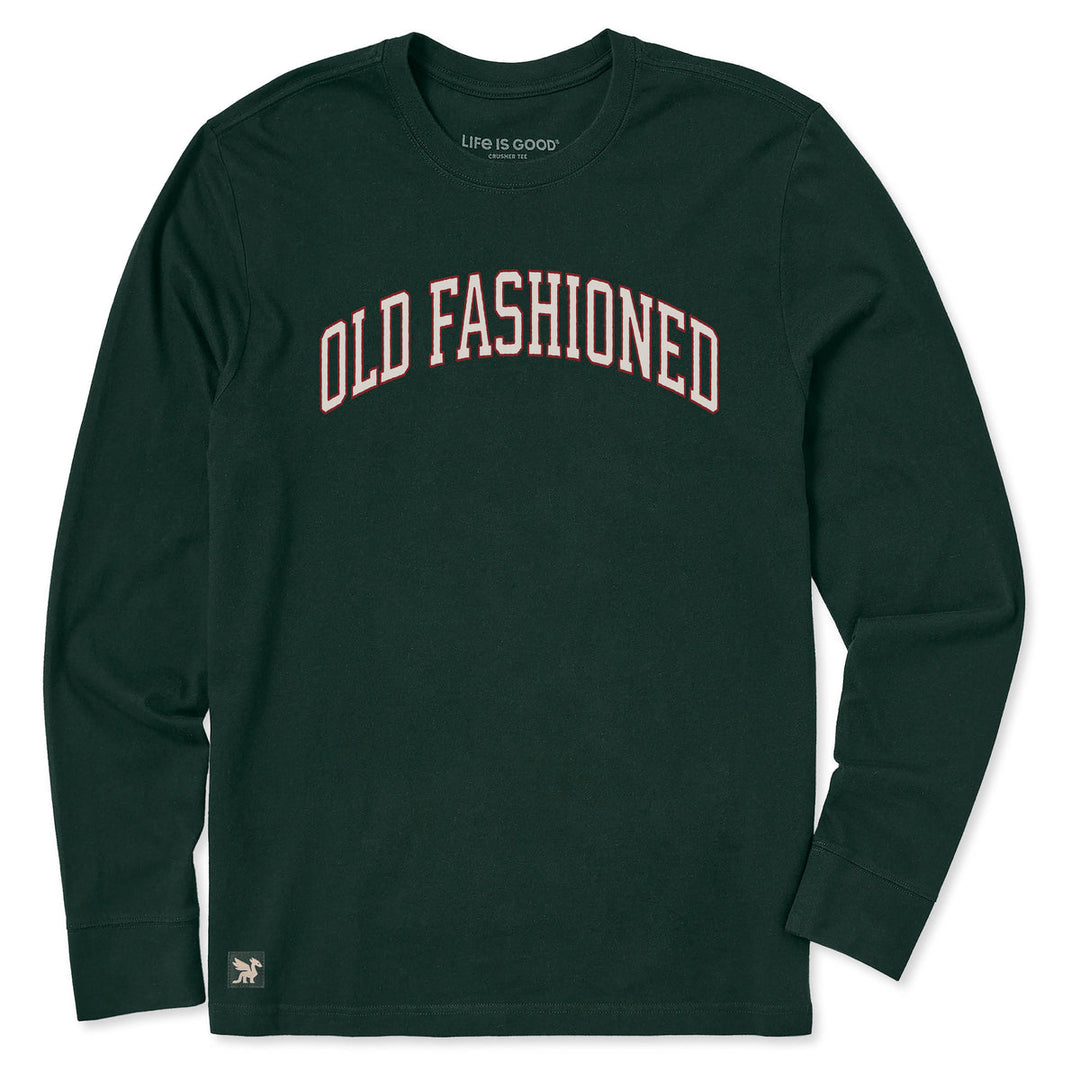OLD FASHIONED ARCH L/S CRUSHER TEE