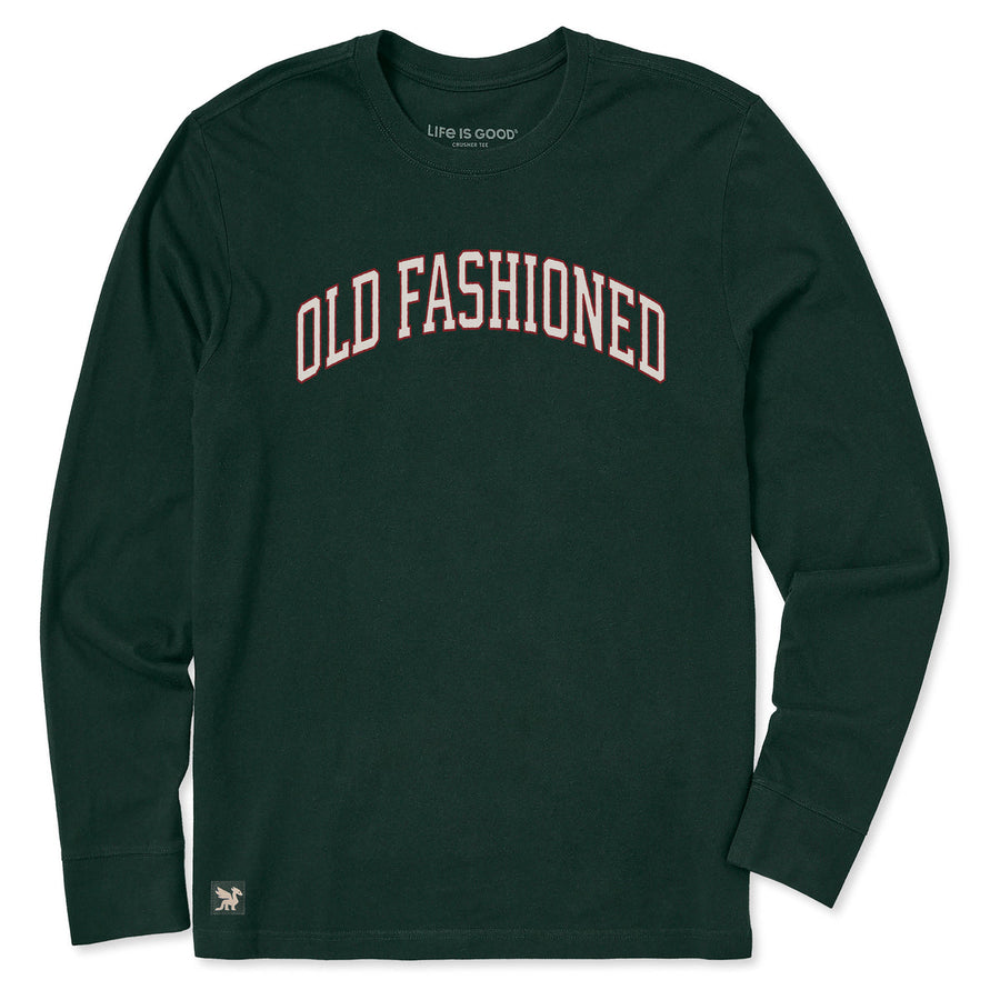 OLD FASHIONED ARCH L/S CRUSHER TEE

