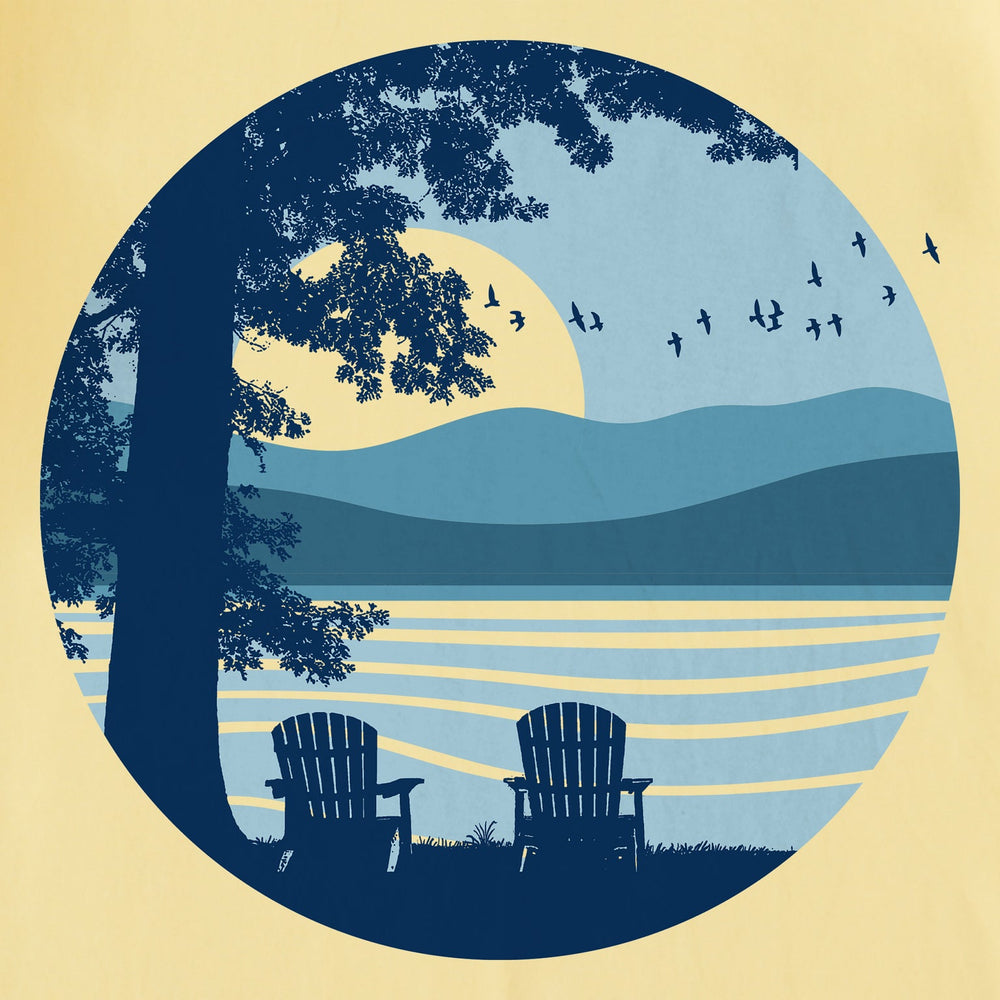 LIVIN' ON LAKE TIME CRUSHER-LITE TEE
