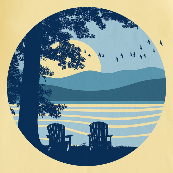 LIVIN' ON LAKE TIME CRUSHER-LITE TEE