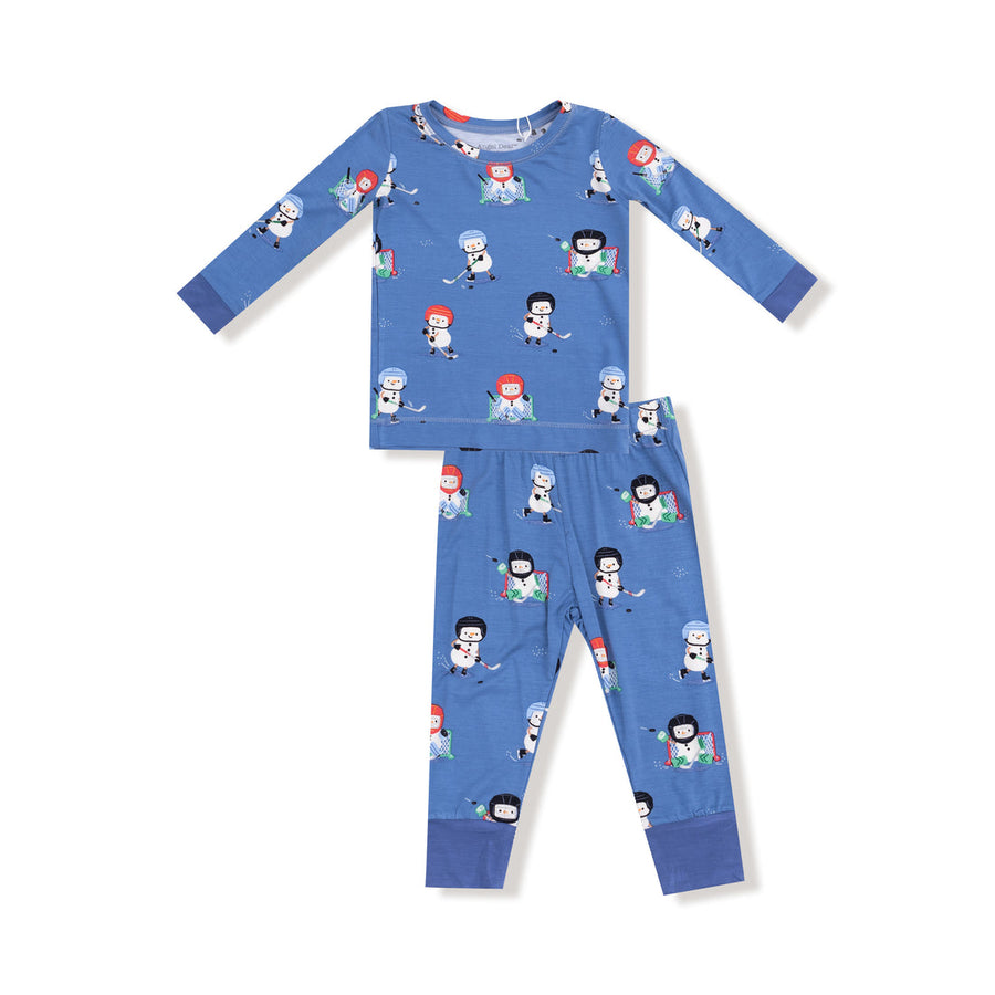 SNOW FOLKS ICE HOCKEY L/S LOUNGEWEAR SET
