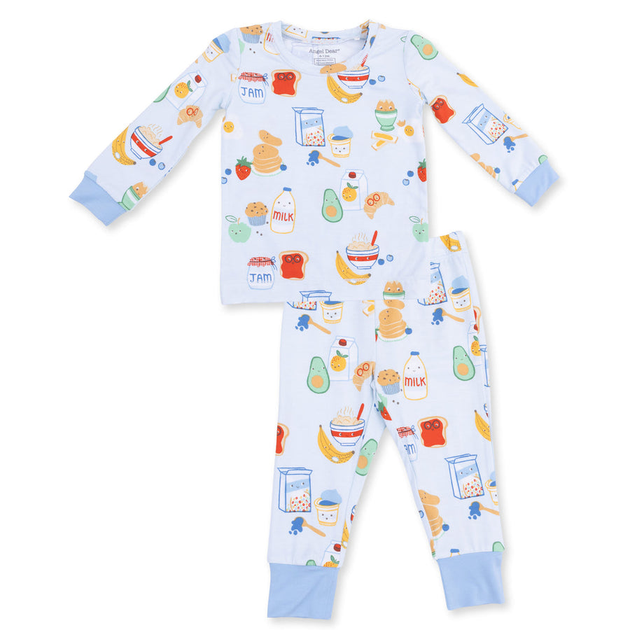 BREAKFAST CLUB BLUE L/S LOUNGEWEAR SET
