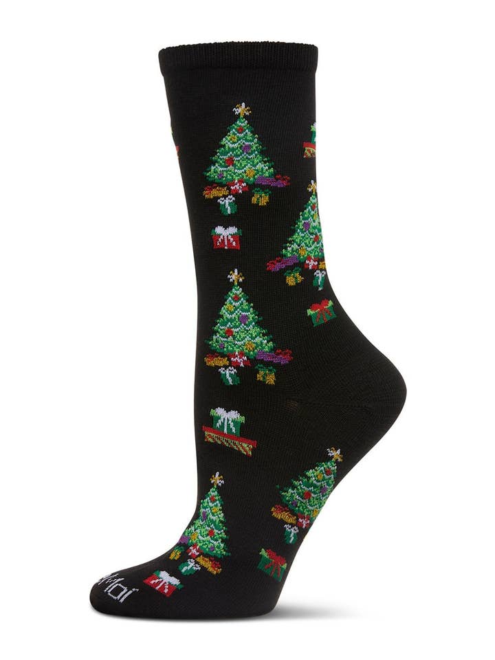 GIFTED TREES HOLIDAY CREW SOCKS
