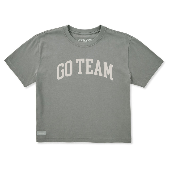 GO TEAM SHORT SLEEVE CRUSHER BOXY TEE