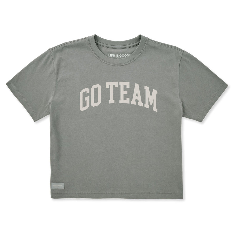 GO TEAM SHORT SLEEVE CRUSHER BOXY TEE
