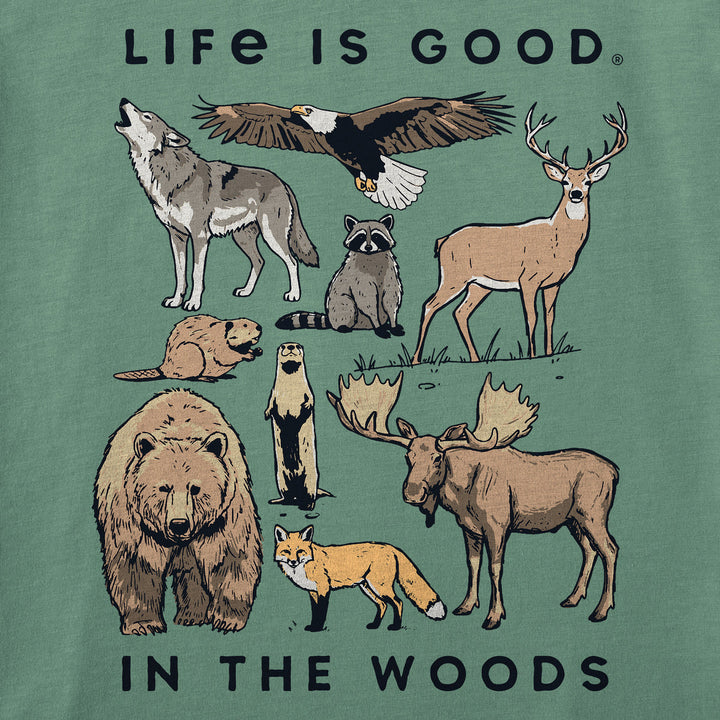 KIDS LIFE IS GODD IN THE (AMERICAN) WOODS S/S CRUSHER TEE
