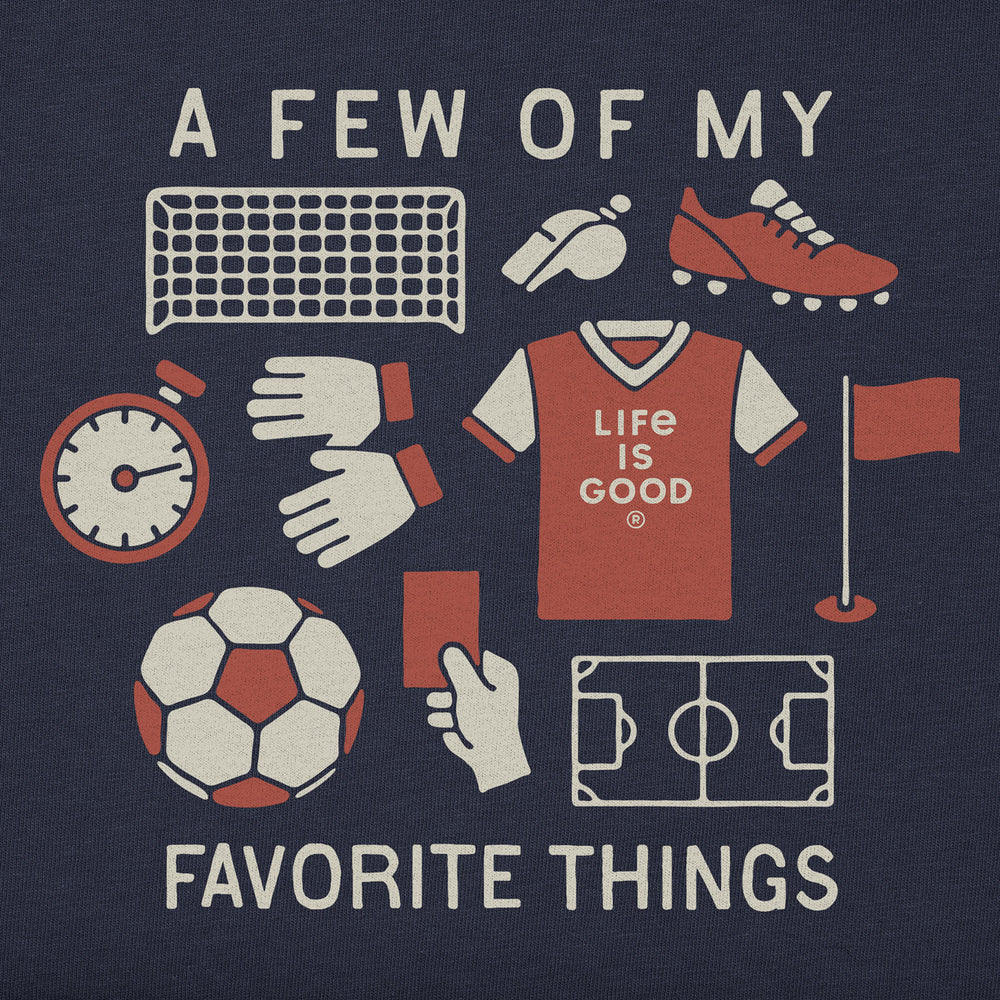KIDS A FEW OF MY FAVORITE SOCCER THINGS L/S TEE

