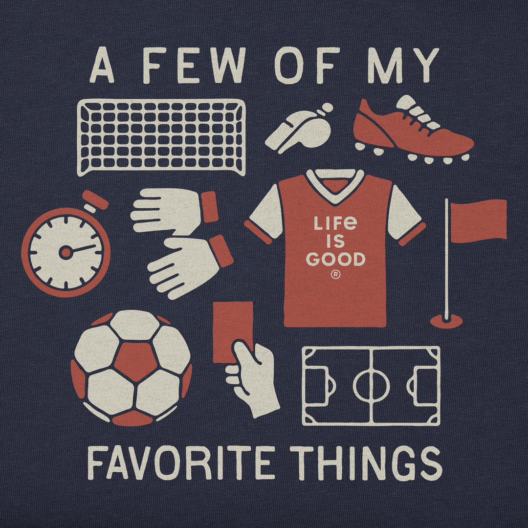 KIDS A FEW OF MY FAVORITE SOCCER THINGS L/S TEE