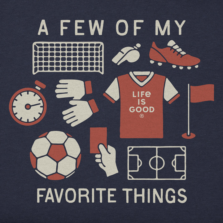KIDS A FEW OF MY FAVORITE SOCCER THINGS L/S TEE