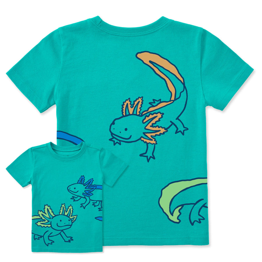 TODDLER LOTSA AXOLOTLS CRUSHER TEE
