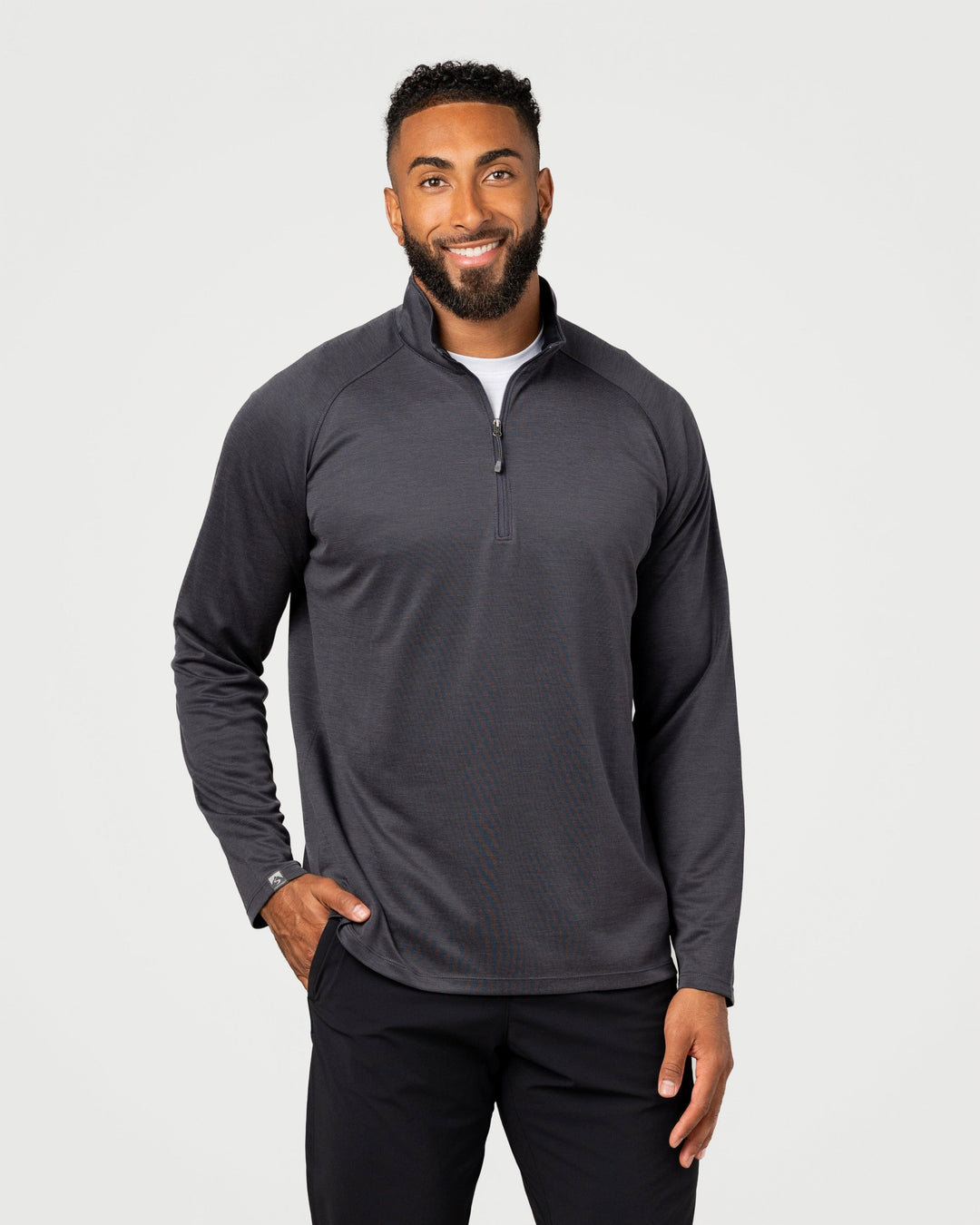 MEN'S CHARCOAL RENEWER II 1/4 ZIP