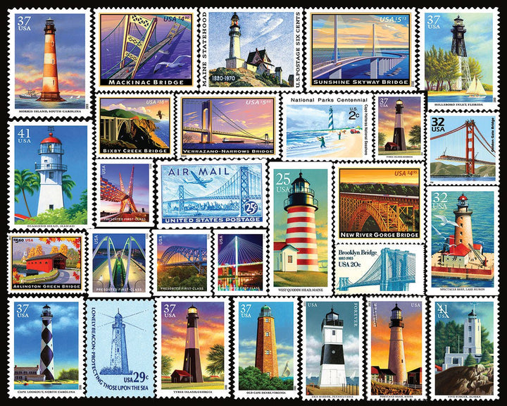 LIGHTHOUSES & BRIDGES 1000 PIECE PUZZLE

