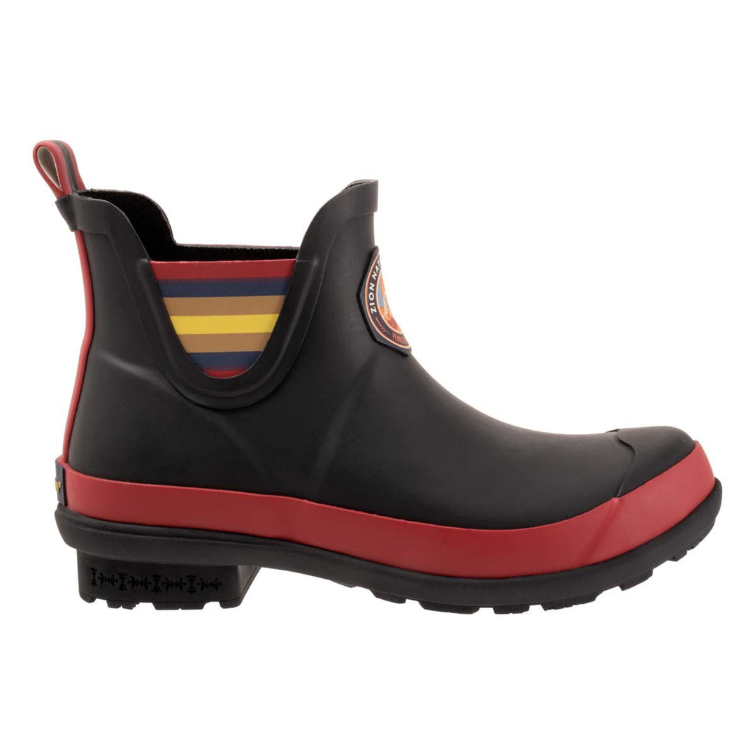 ZION BLACK NATIONAL PARKS CHELSEA RAIN BOOT