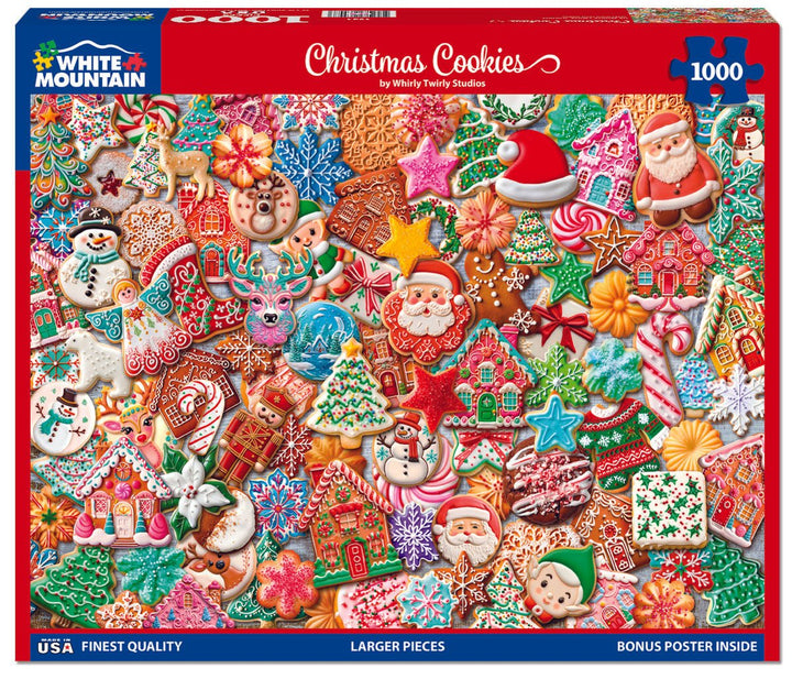 CHRISTMAS COOKIES 1000 PIECE PUZZLE