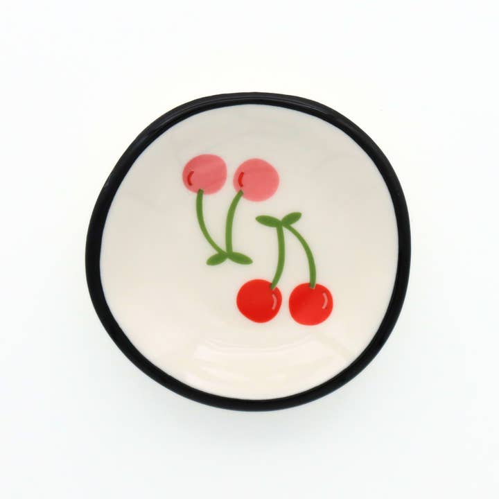 DOUBLE CHERRY RING DISH
