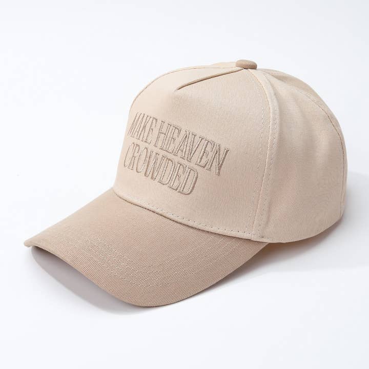 MAKE HEAVEN CROWDED TRUCKER HAT
