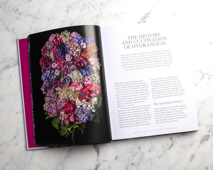 HYDRANGEAS COFFEE TABLE BOOK